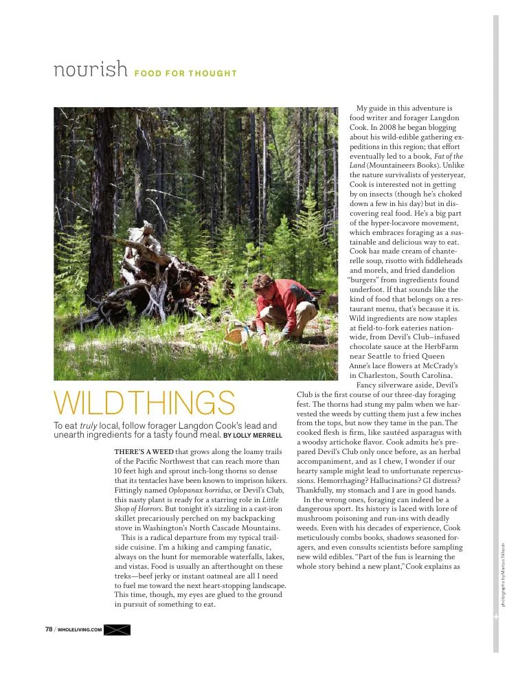 Opening page of Wild Things